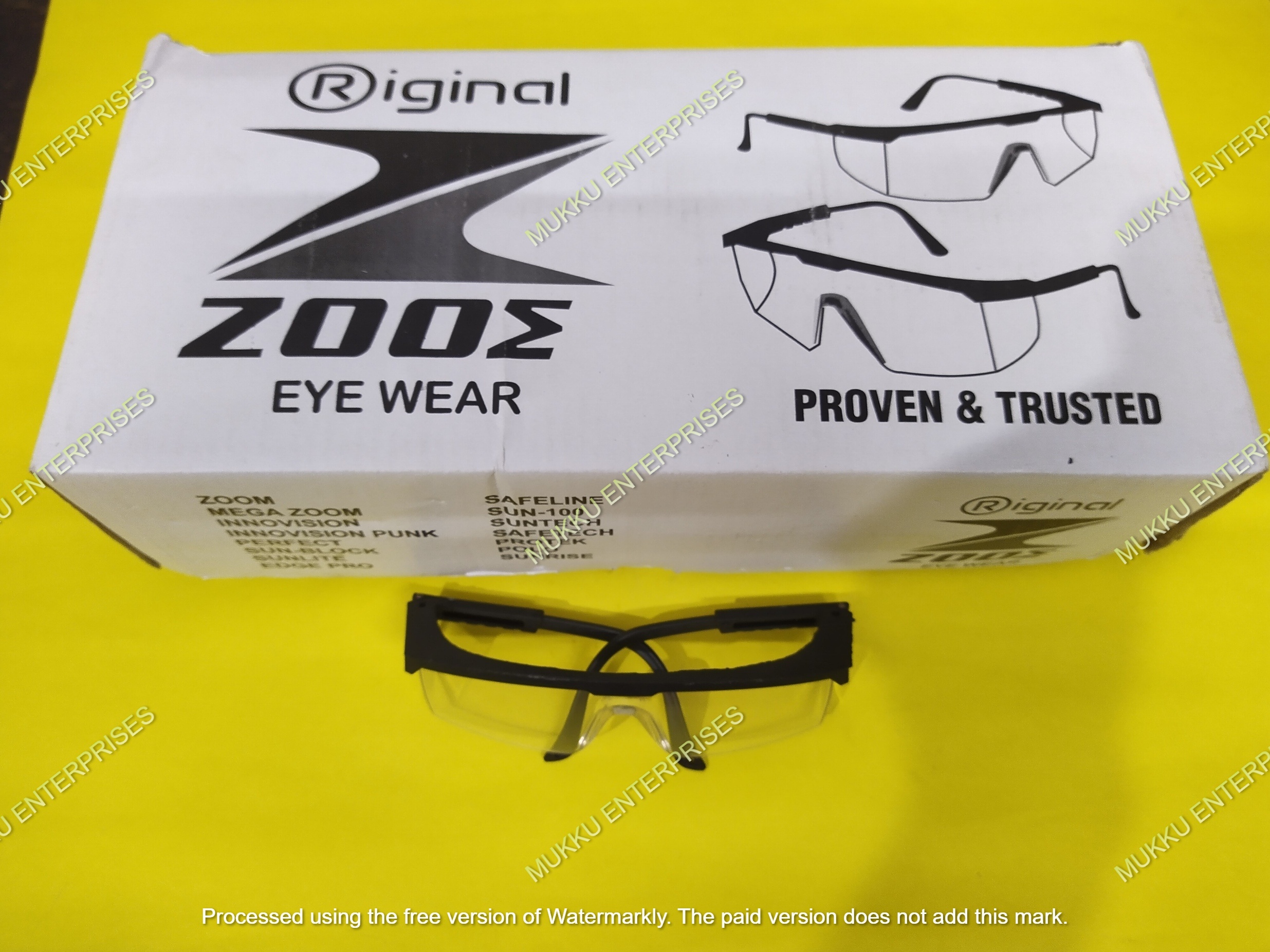 supplier of safety goggles
