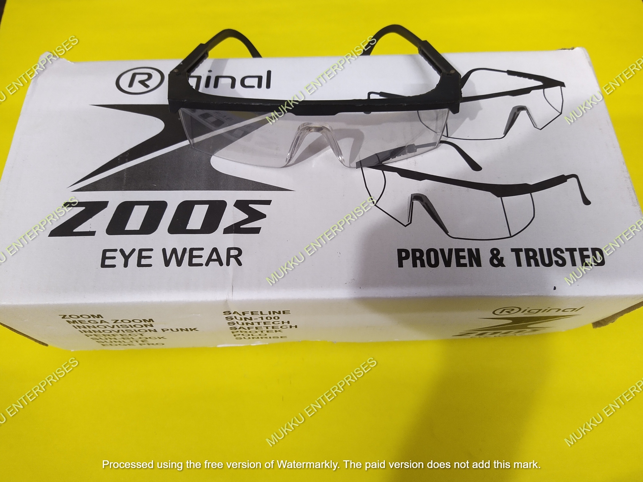 supplier of safety goggles