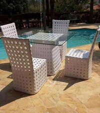 Outdoor Hdpe Wicker Furniture Set - Application: Garden
