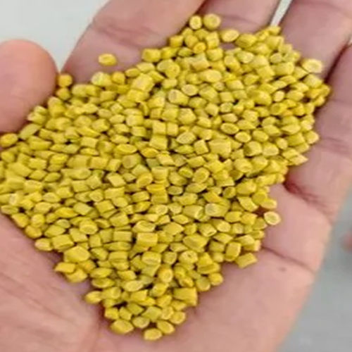 Yellow Hdpe Blow Moulding Granules