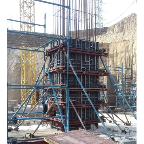 Quick and Simple to Assemble Concrete Column Formwork