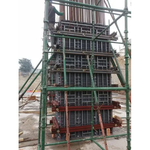 Plastic Reusable Formwork For Column Construction