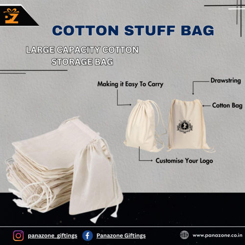 Cotton Stuff Bag - Design: Lightweight And Durable