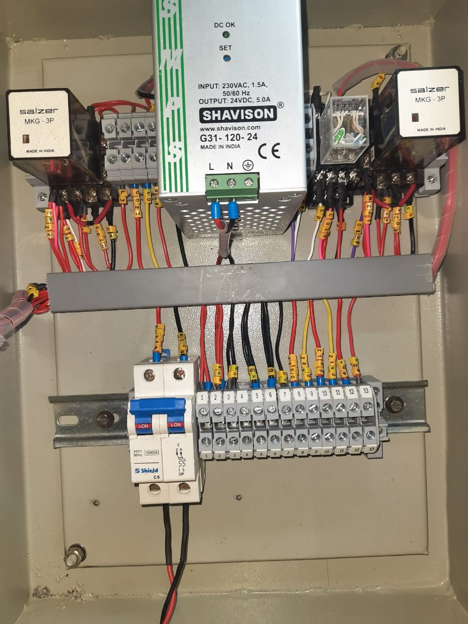 Deluge Valve Control Panel