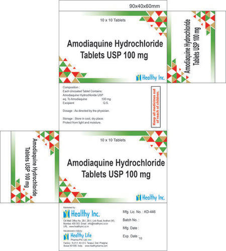 Amodiaquine Hydrochloride tablet 100mg