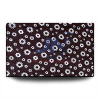 Flower Printed Black LED TV Cover