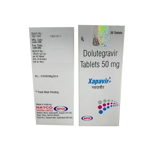 50mg Dolutegravir Tablets