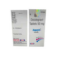 Xapavir - 50 Mg Dolutegravir Tablets | Prescription-only, Suitable For All, Store In Dry Place, 24 Month Shelf Life
