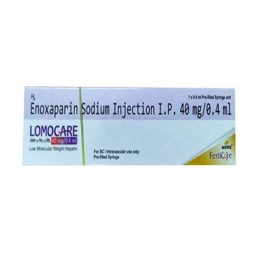 0.40Mg Enoxaparin Sodium Injection Ip General Medicines