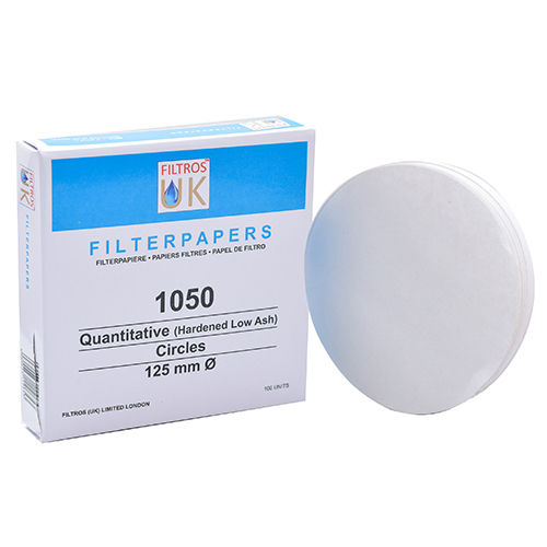 1050 125Mm Laboratory Filter Papers Circles - Color: As Per Requirement