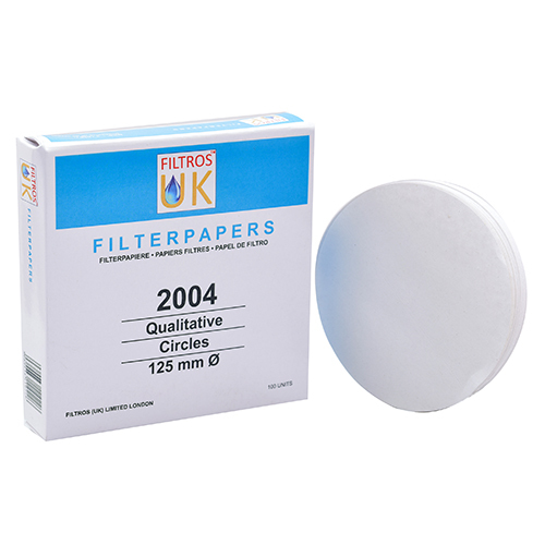 2004 125mm Laboratory Filter Papers Circles