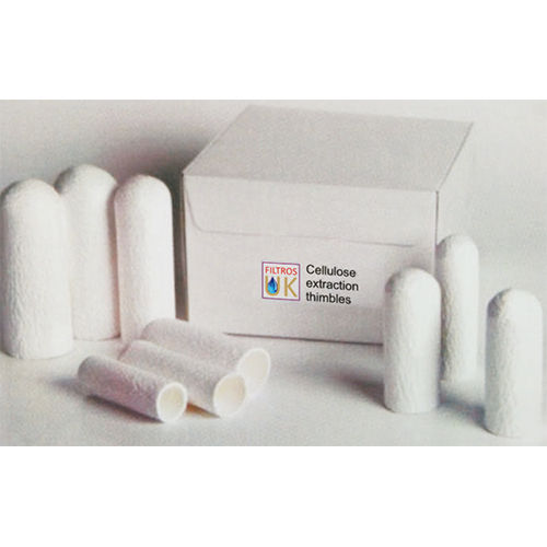 As Per Requirement Cellulose Extraction Thimbles