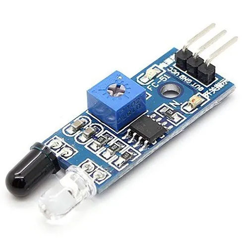 Metal Infrared (Ir) Proximity-Obstacle Detecting Sensor Module