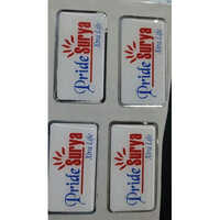 Epoxy Dome Sticker