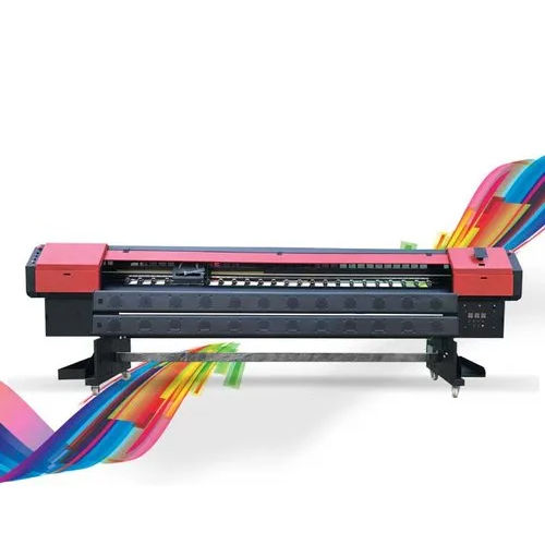 Lotus AL-3208 Using KM-512 Flex Printing Machine