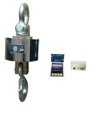 SS Crane Scale  With Wireless Printer Indicator USB Pen Drive Rs232 - 50 Ton X 20Kg