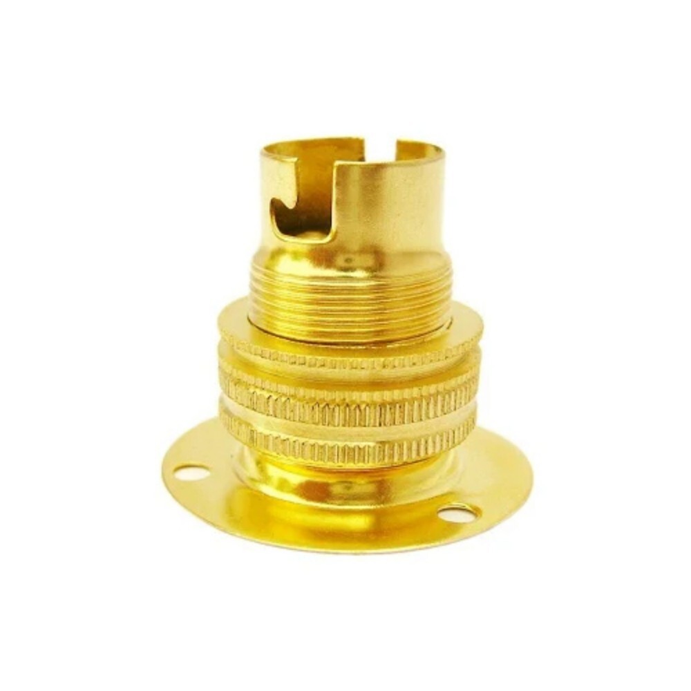 B15 Brass Batten Lamp Holder - Color: Silver / Customized