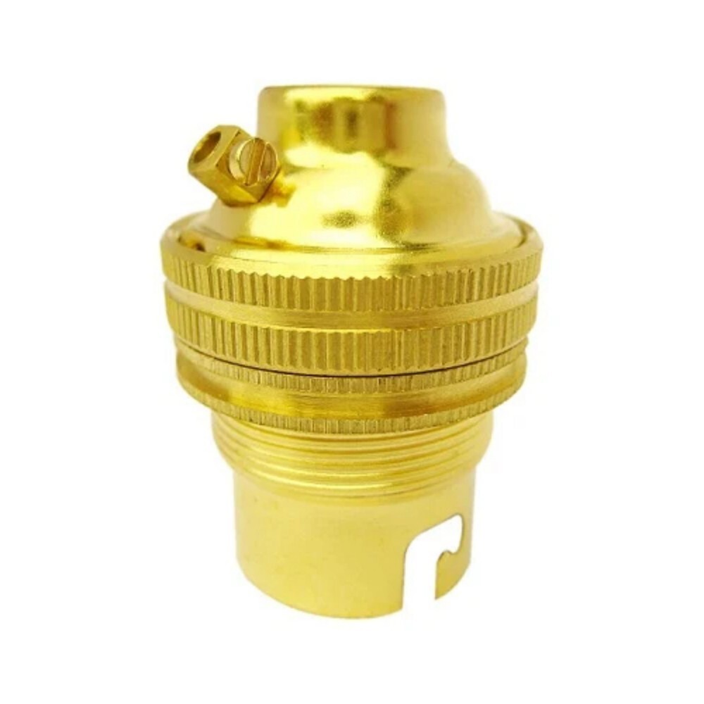 222 Brass Bracket Lamp Holder - Color: Silver / Customized