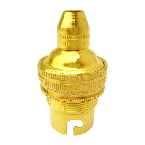 422 Grip Type Cord Brass Lamp Holder