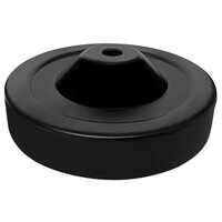 Pagoda Ceiling Rose - Color: Black