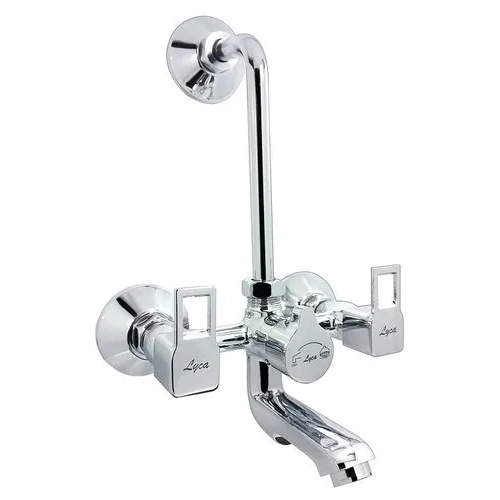 Crux Collection Wall Mixer With Bend Pipe