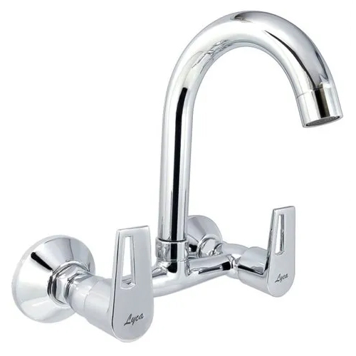 Elane Collection Sink Mixer Wall Mounted With Swivel Spout