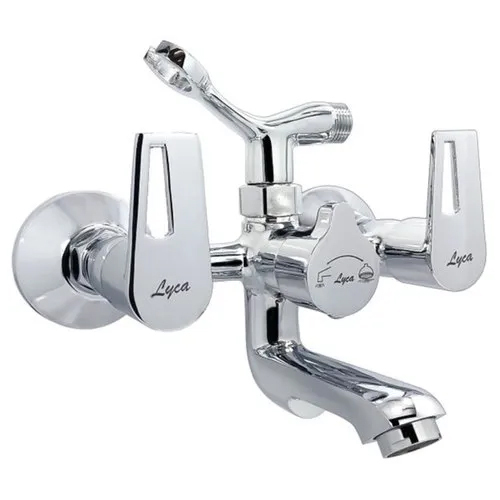 Elane Collection Wall Mixer With Telephonic Shower Arrangement