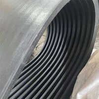 Banded Belt - Rubber Material, Different Sizes Available, Black Color