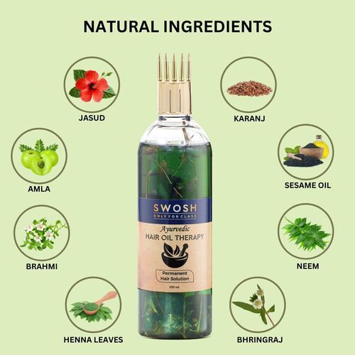 Swosh Hair Oil 200 Ml Ingredients: Herbal