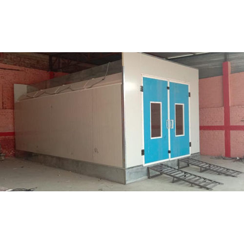 Durable Wooden Paint Booth