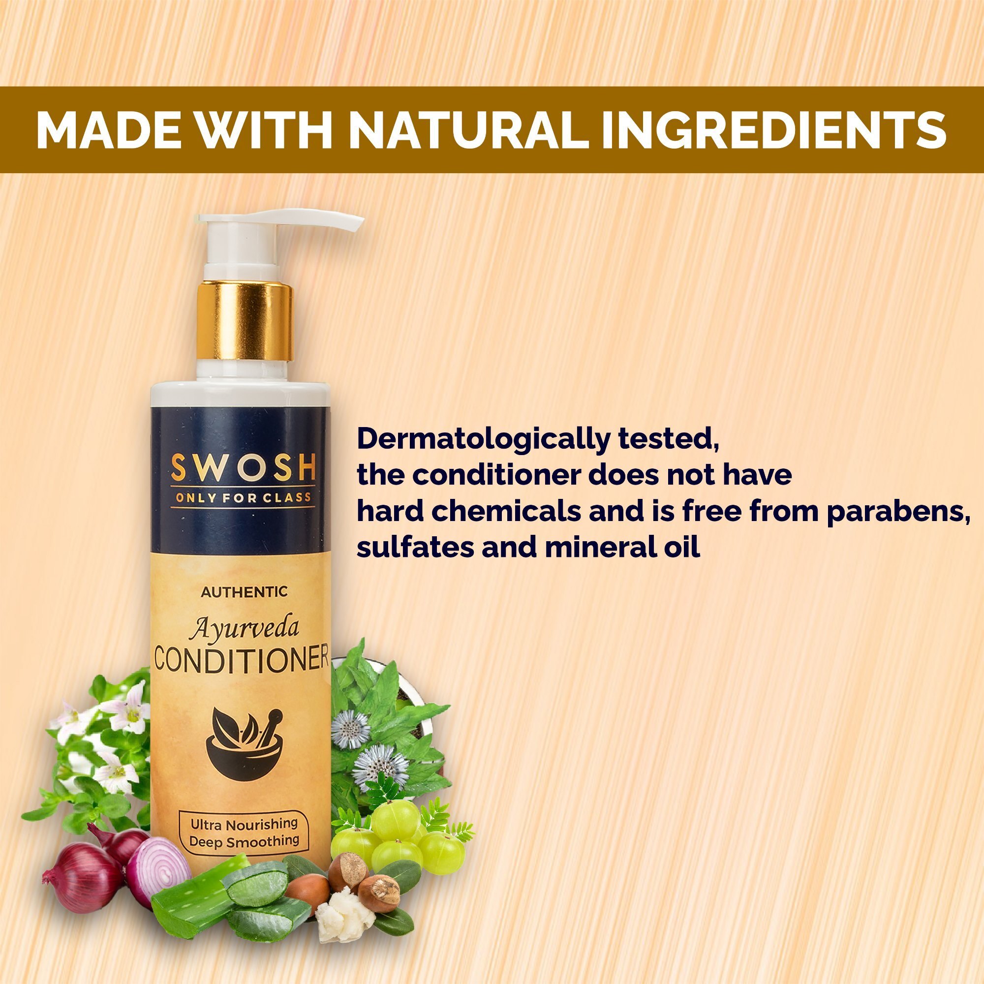 Swosh Ayurvedic Conditioner 200 ML