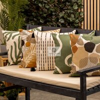 Faux Leather Cushion Covers - Genuine Leather, 12x12 | 16x16 | 18x18 | 20x20 | 22x22 | 24x24, Brown, Zipper Closure, Easy To Maintain