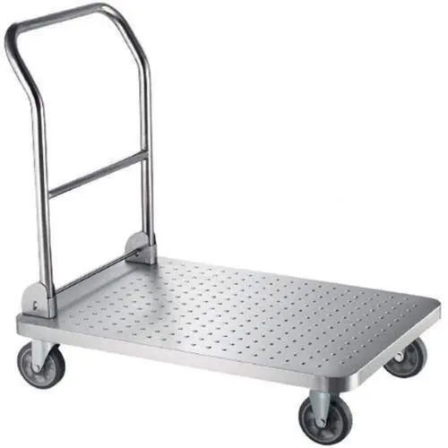 SS Rectangular Fabricated Trolleys