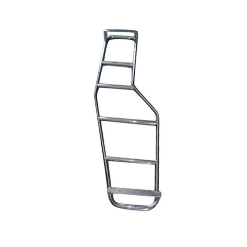 Stainless Steel Automobile Parts Ladder - Color: Silver