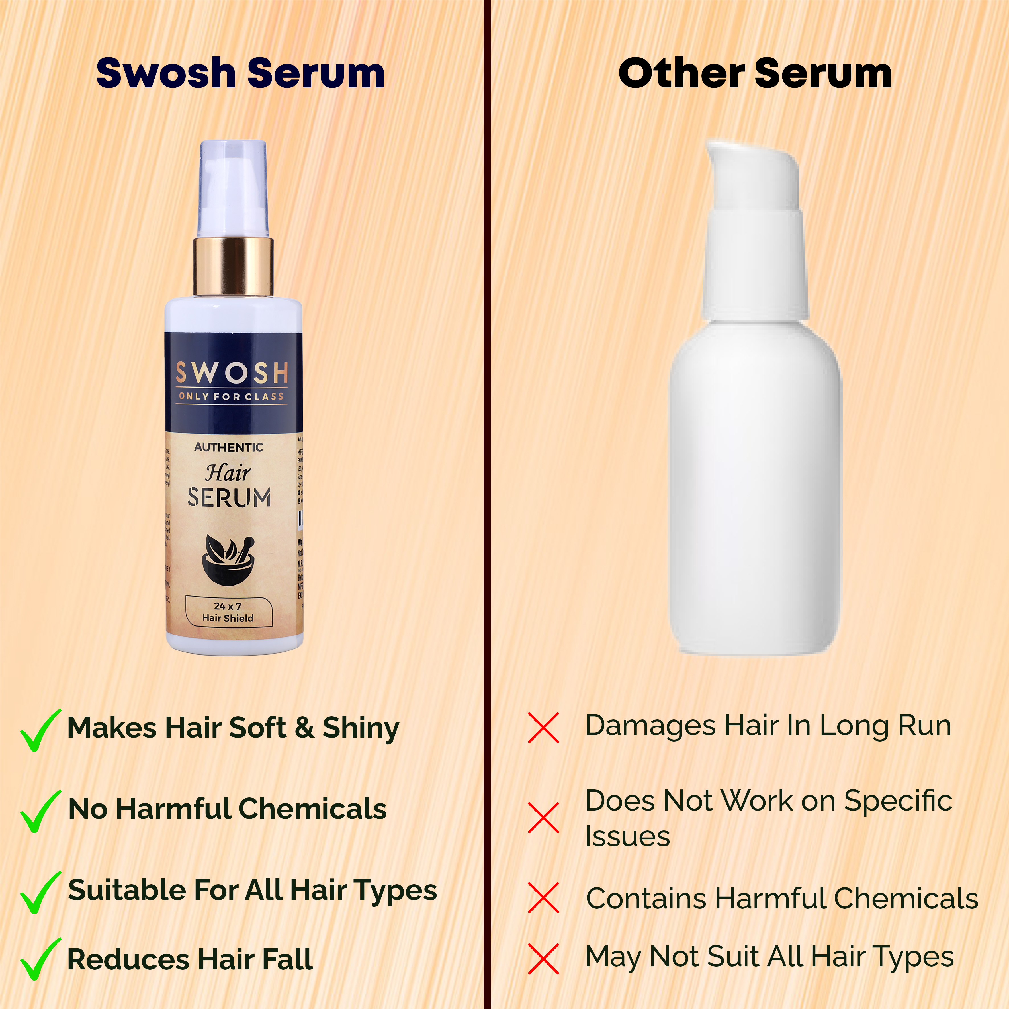 Swosh Hair Serum 100 ML