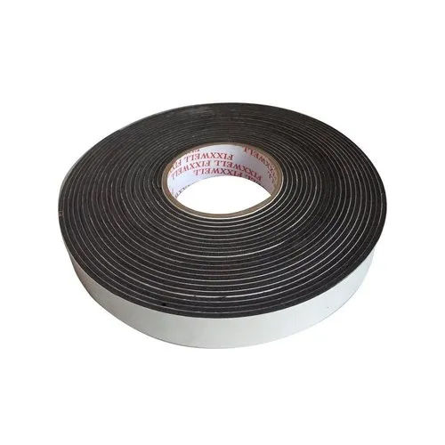 Black Single Sided Foam Gasket Tape