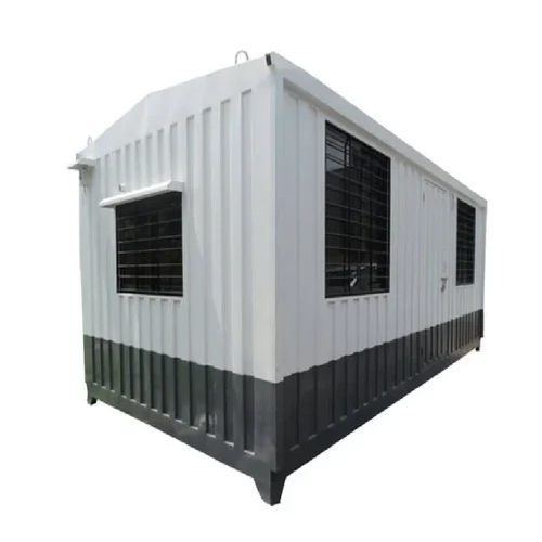 White Steel Portable Site Office Cabin