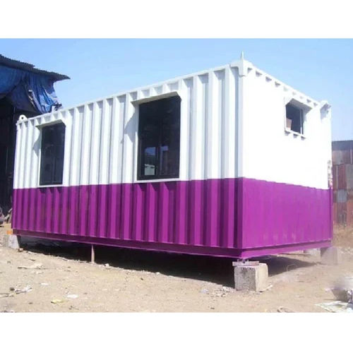 Pink 20x8x8.6 Site Office Porta Cabin