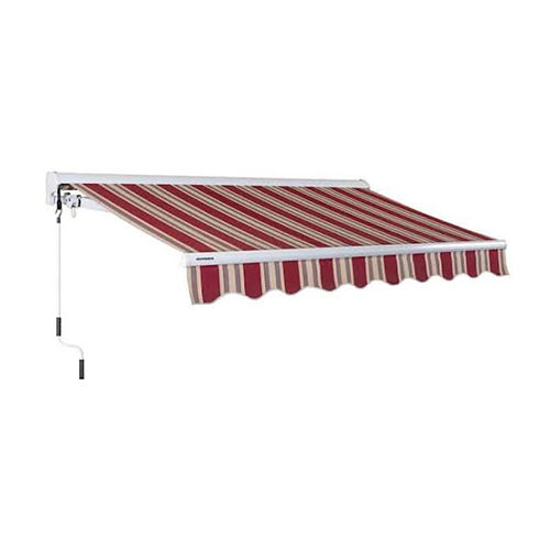 Manual Retractable Half Cassette Patio Awning Design Type: Customized