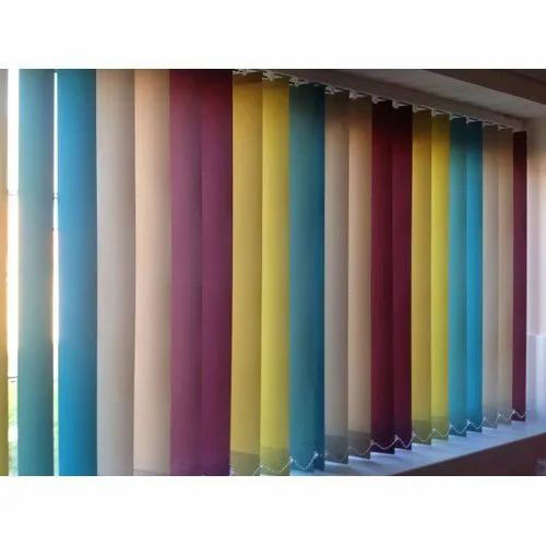 Eco Friendly Plain Pvc Vertical Window Blinds