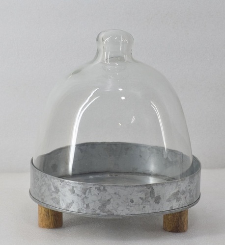 Cake Dome With Wooden 3  Leg