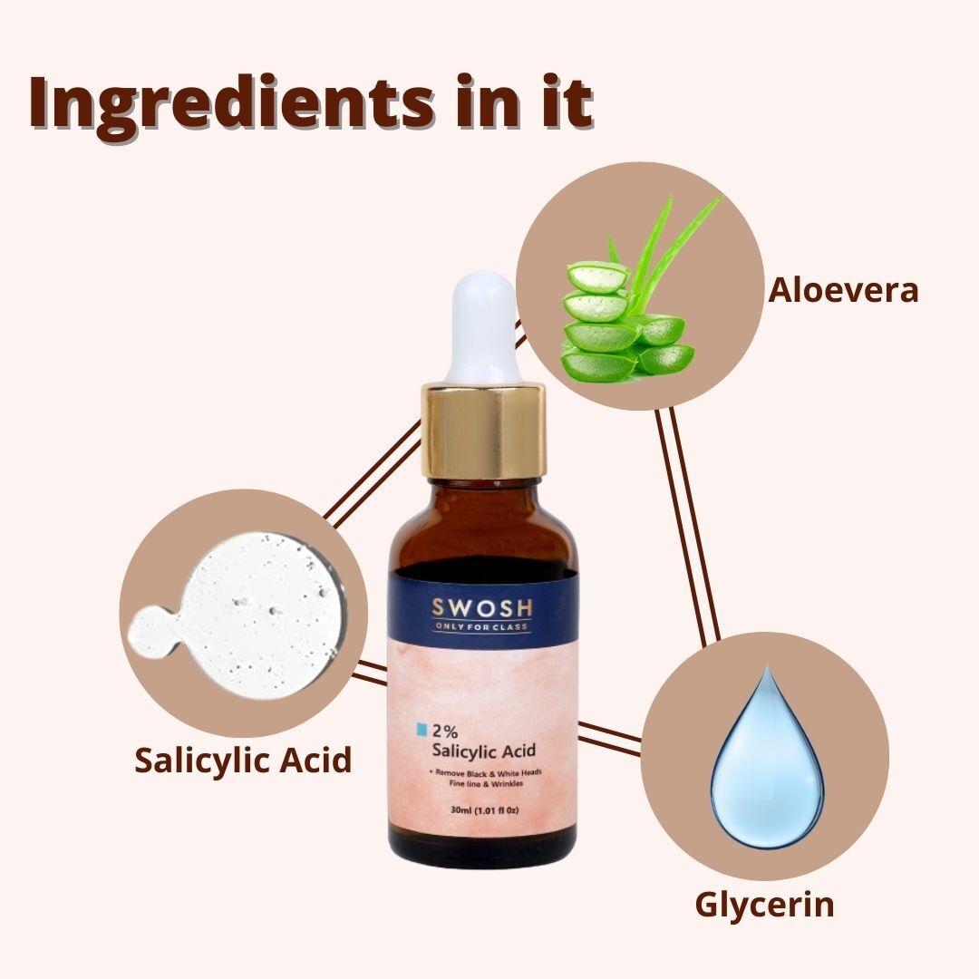 Swosh 2% Salicylic Acid Face serum