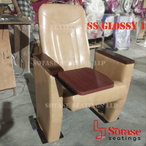 Sotase Auditorium Push Back Leatherette Chair