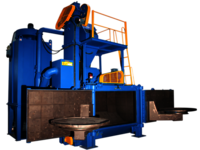 900mm - 3 ft Swing Table type Shot  Blasting    Machine