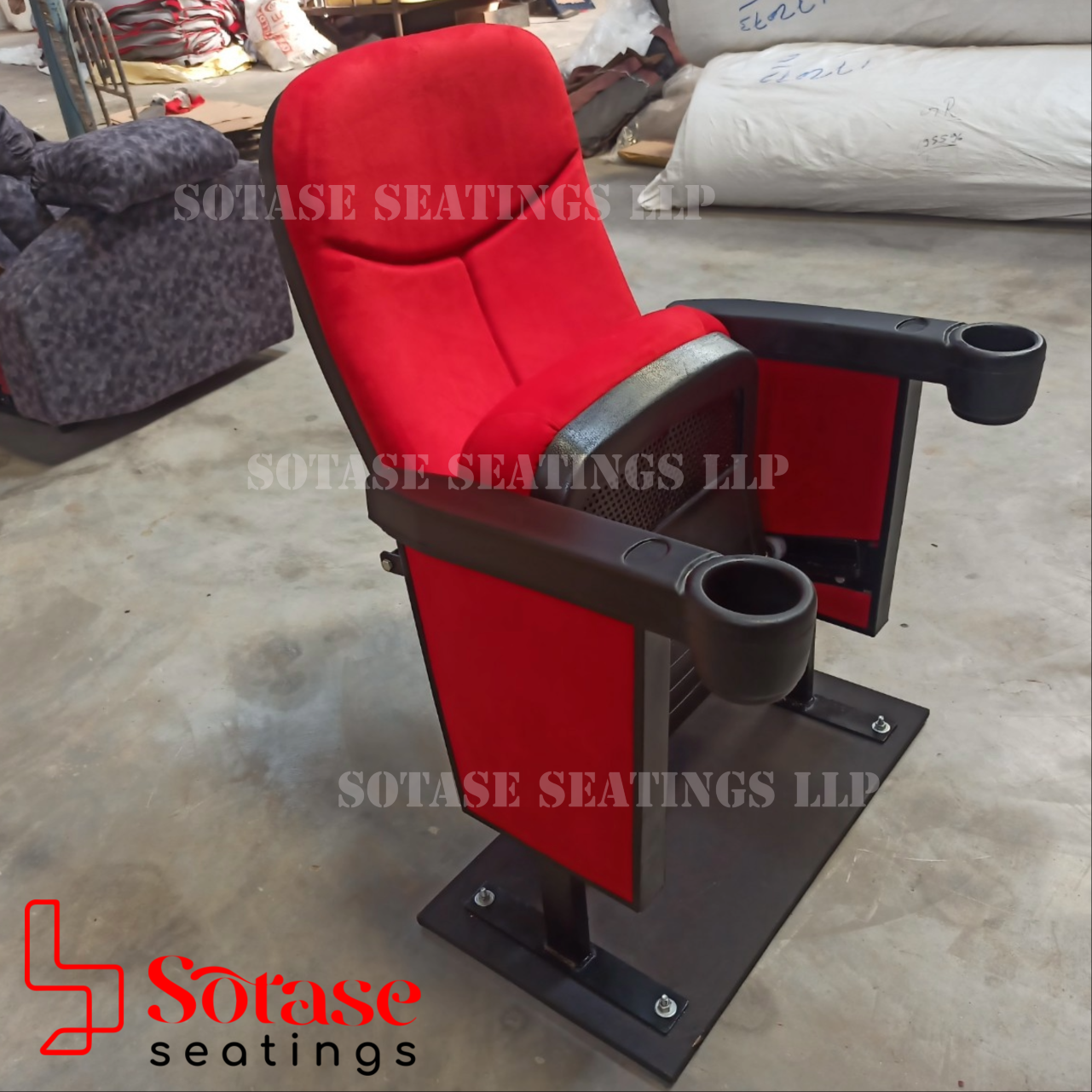 Sotase Tip-Up Back Push Auditorium Chair