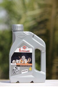 80w90 Transmission Oil - Sae 80w90, Gl5 | Grey Color, High Shear Stability, Exceptional Cold Flow Properties, Extended Synchronizer Life