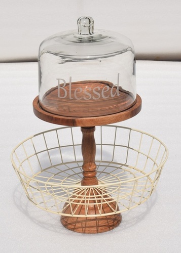 Cake Dome Combine With Perforated Bowl
