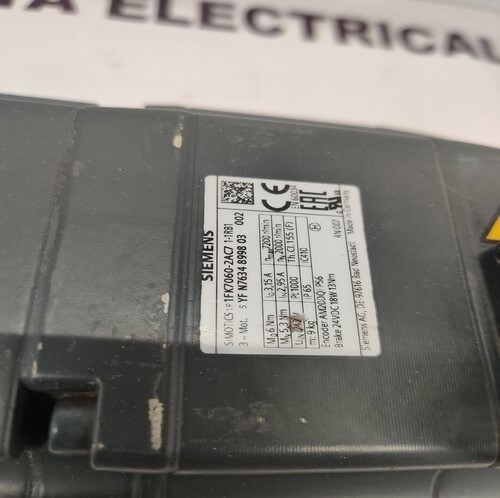 SIEMENS 1FK7060-2AC7 1-1R81 SERVO MOTOR