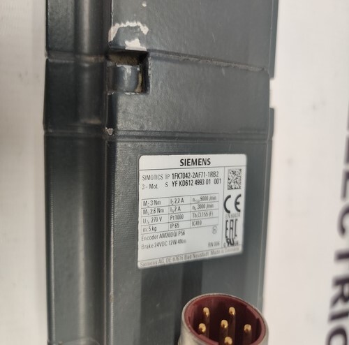 SIEMENS 1FK7042-2AF71-1RB2 SERVO MOTOR