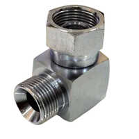 1.4inch Swivel Elbow - Color: Silver